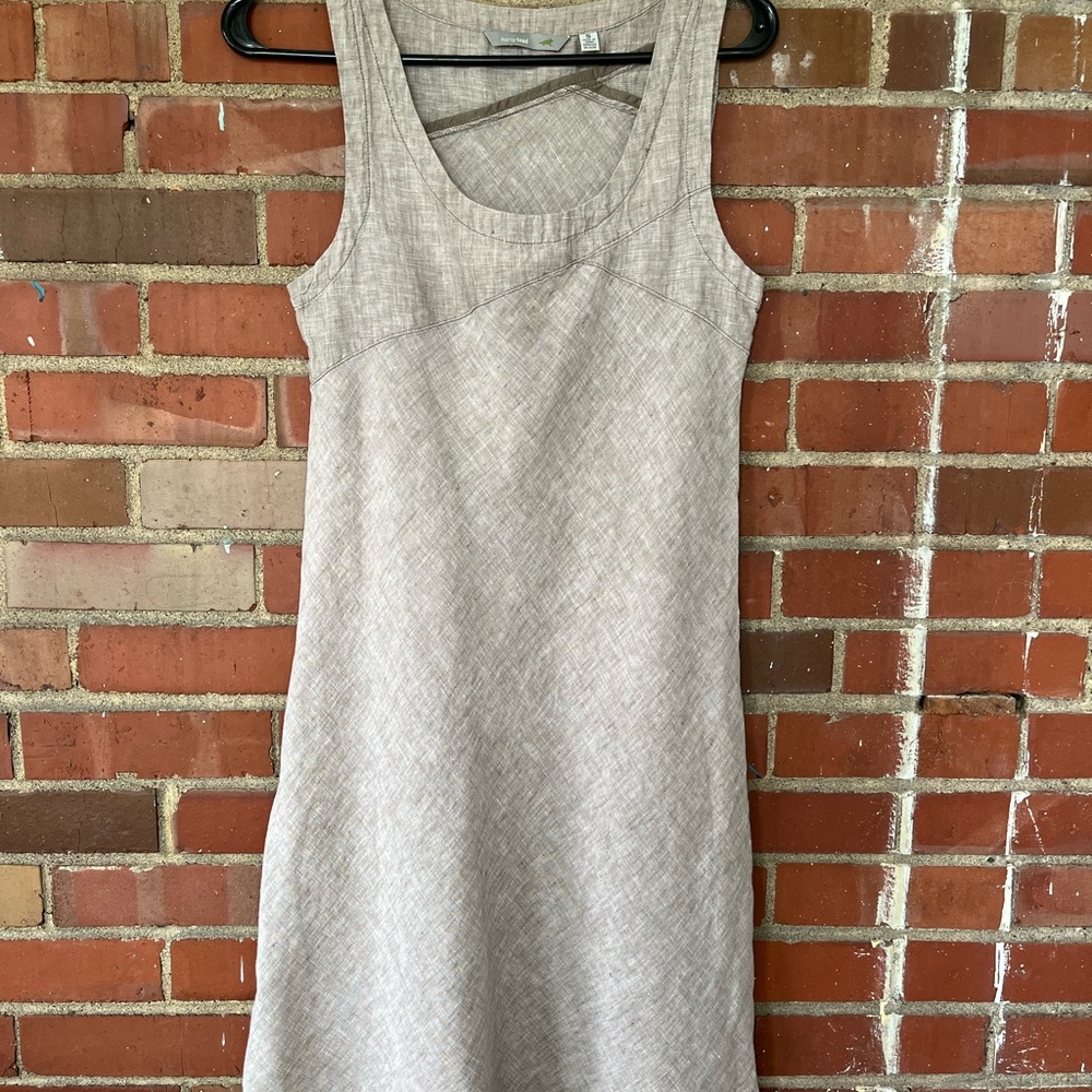 Horny Toad Beige Linen Dress
